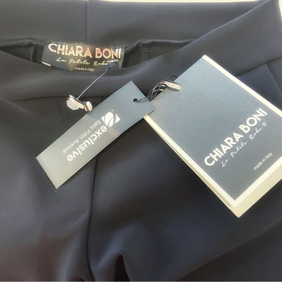 Chiara Boni La Petite Robe Petronilla Piping Pants In Size 0 - Picture 8 of 12